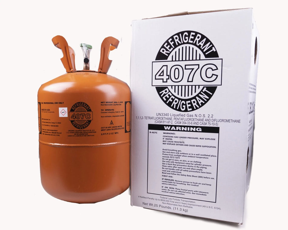 Refrigerant Gas 407C 25lb